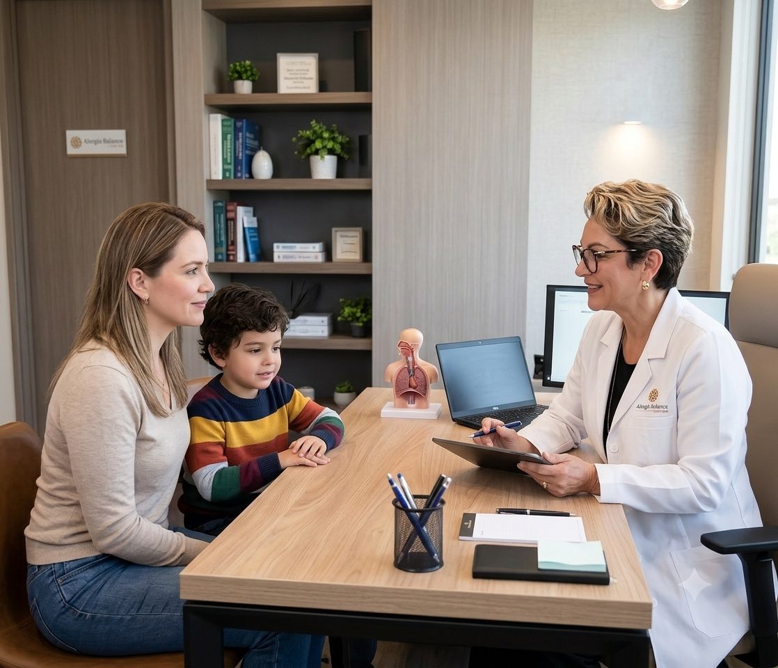 Consulta de valoración en Alergia Balance Center
